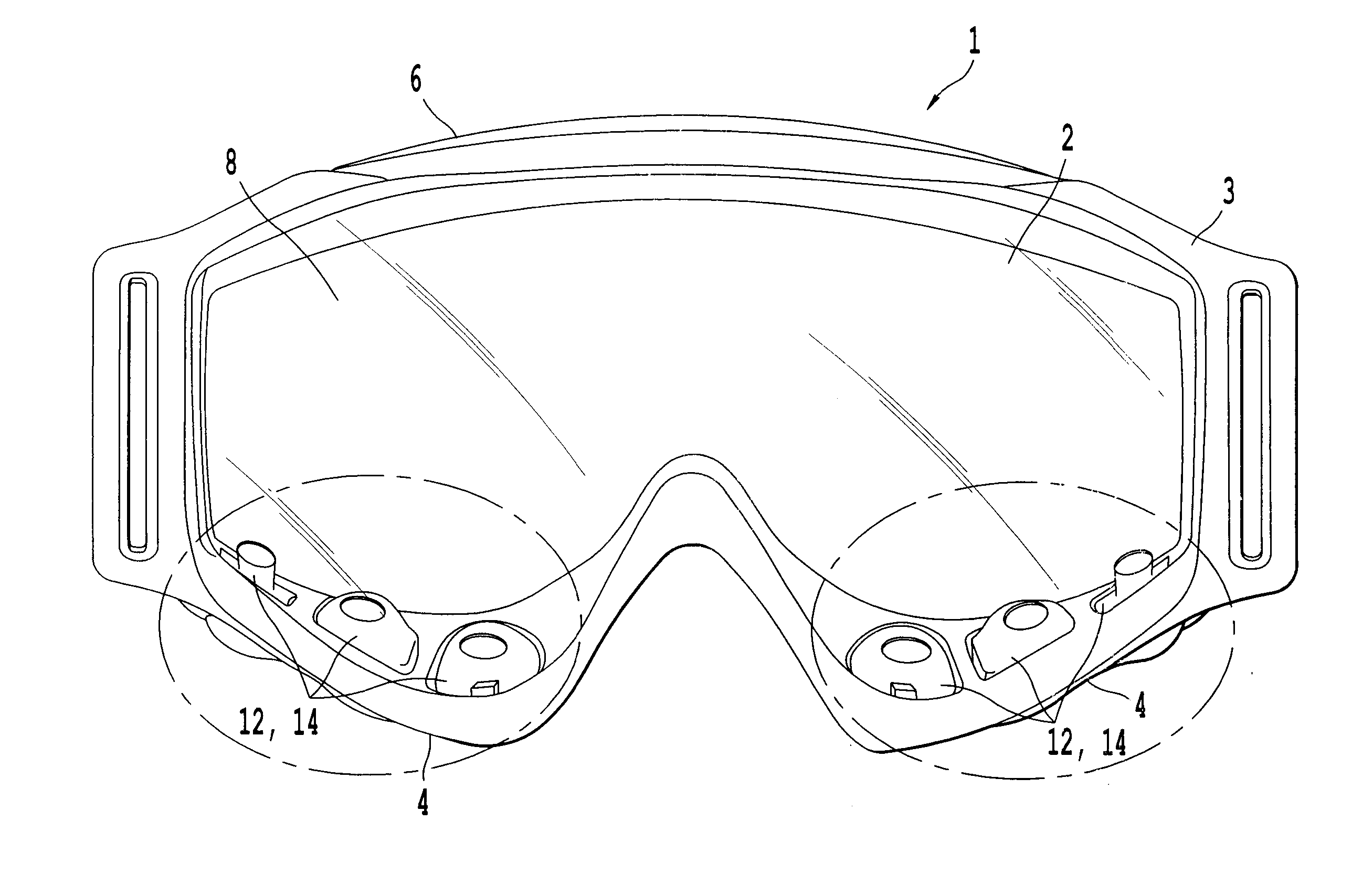 Fog-resistant goggles