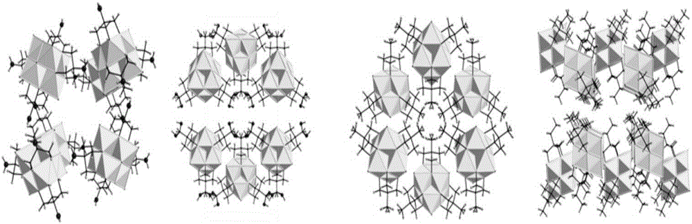 Mixed-valence hexavanadate alkoxyl derivative and preparation method thereof