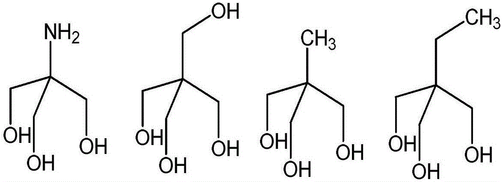 Mixed-valence hexavanadate alkoxyl derivative and preparation method thereof