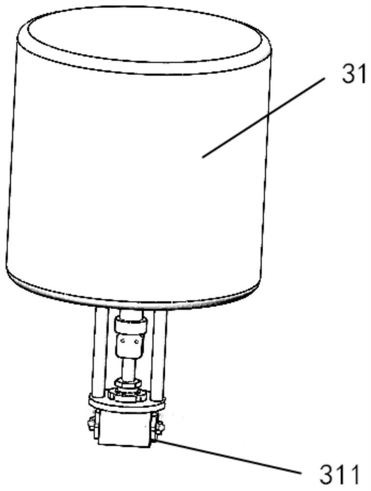 Observation device and method for bubble nucleation and bubble growth process on mineral surface