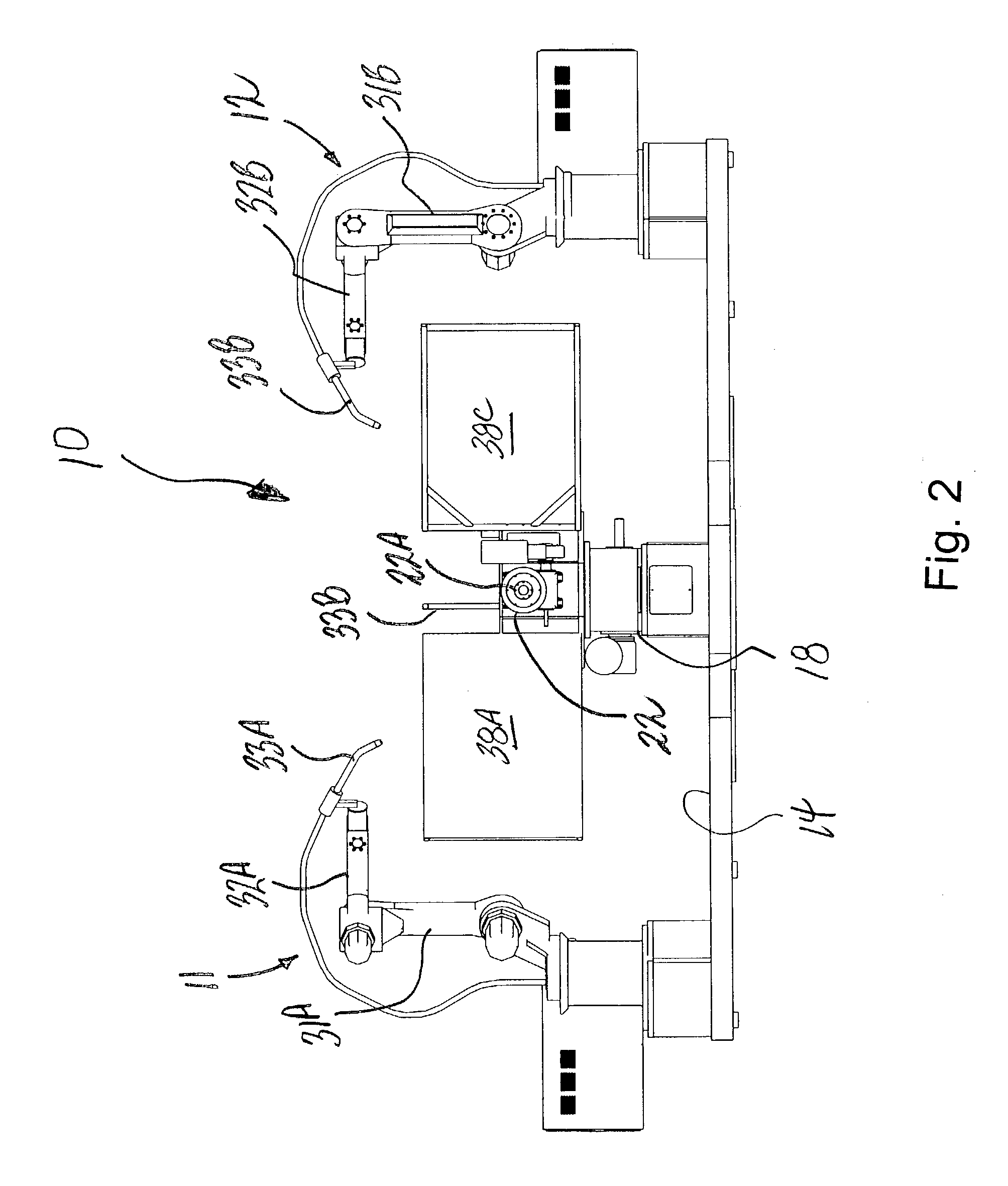 Multi-station robotic welding assembly