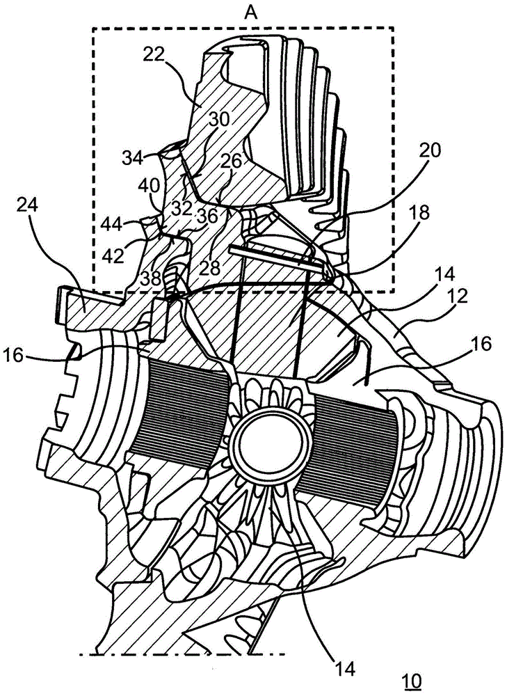 Differential gear for a motor vehicle