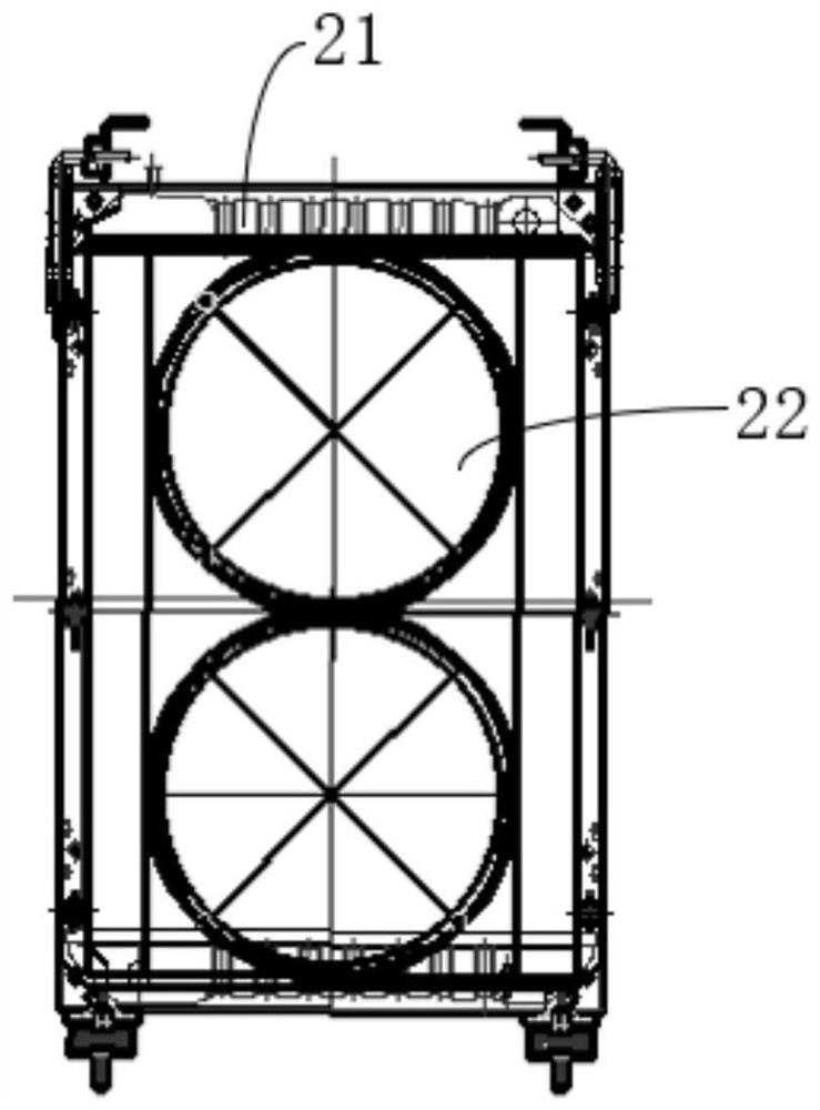 Radiator and radiating system of fuel cell and vehicle