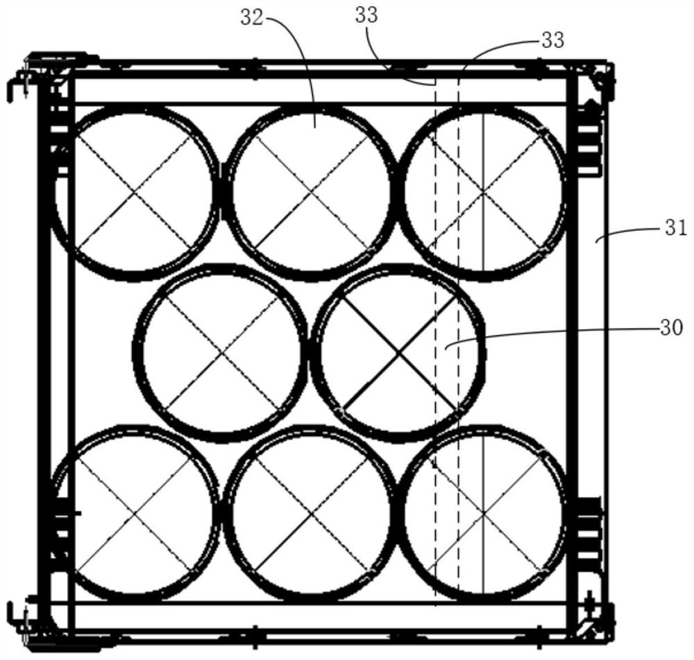 Radiator and radiating system of fuel cell and vehicle