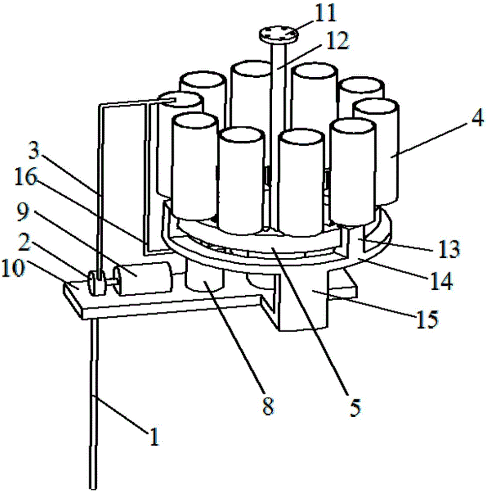 Drone water sampling device for water quality monitoring