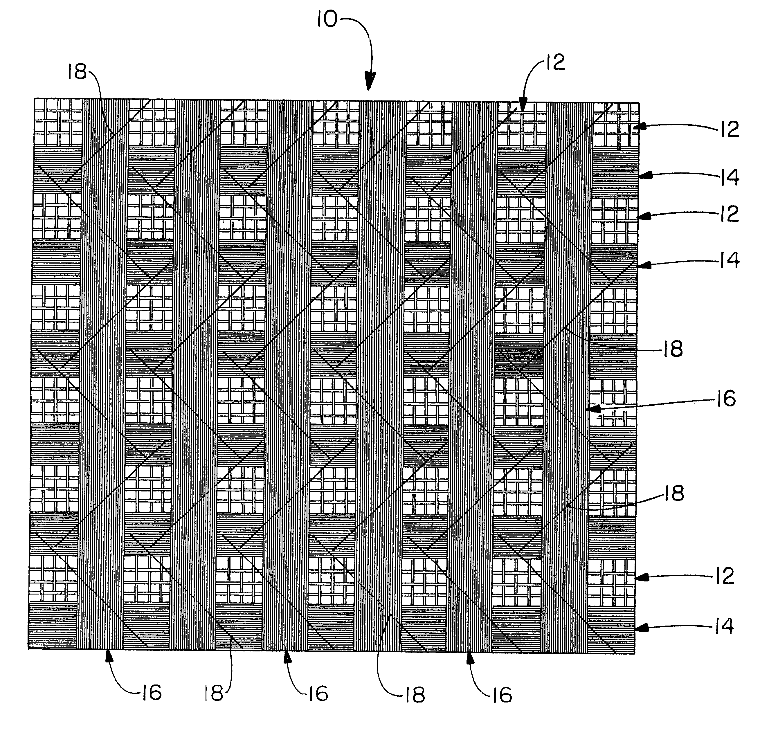 Roofing membranes using composite reinforcement constructions