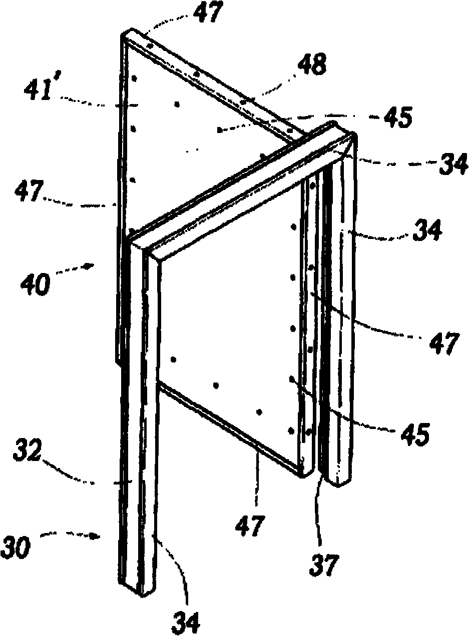 Composite fireproof door