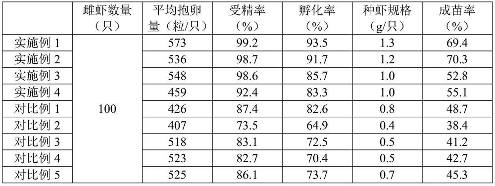 Method for breeding and hatching crayfish seedlings in tropical high-temperature region