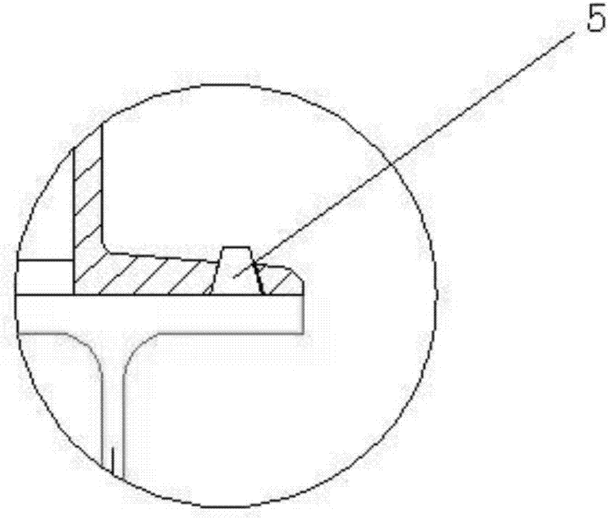 Dust hood device of torch cutting machine for continuous casting