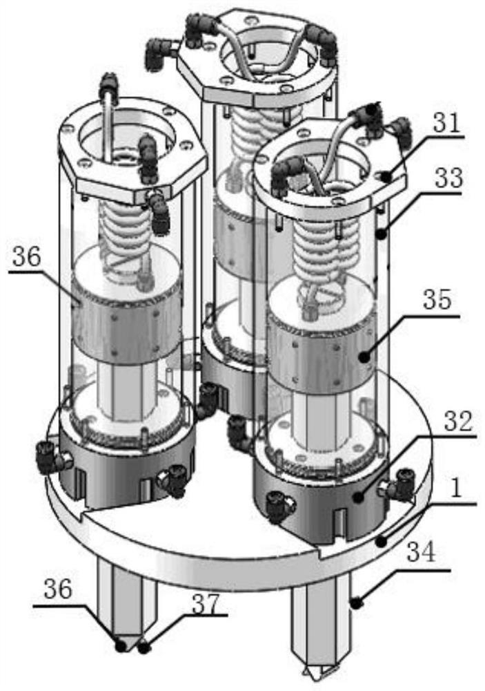 Gas nozzle quick change method and device for laser equipment