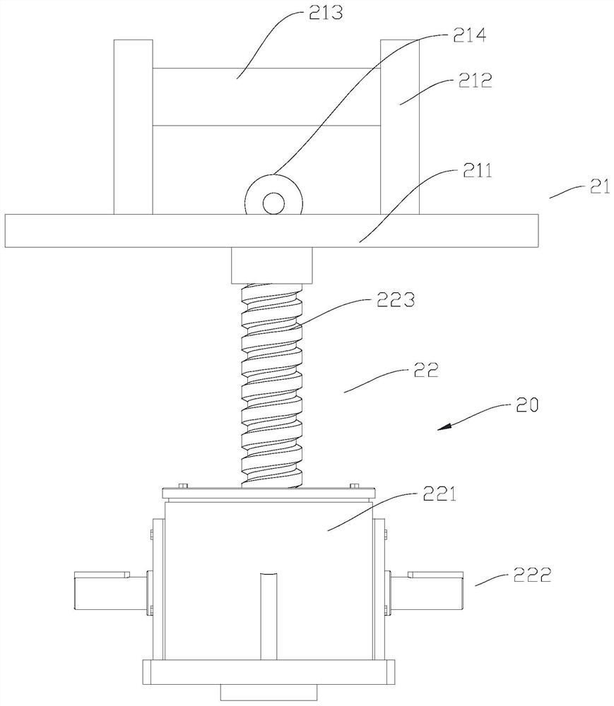 Disassembling and assembling tool for clamping jaw of loading and unloading machine