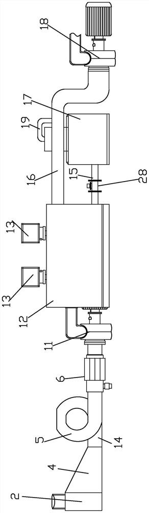 A self-circulating urban central landscape park water quality treatment system and method