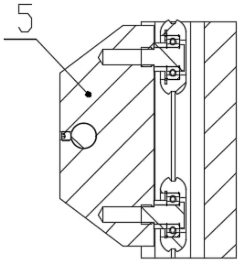 Movable workbench V-groove inspection tool and inspection method thereof