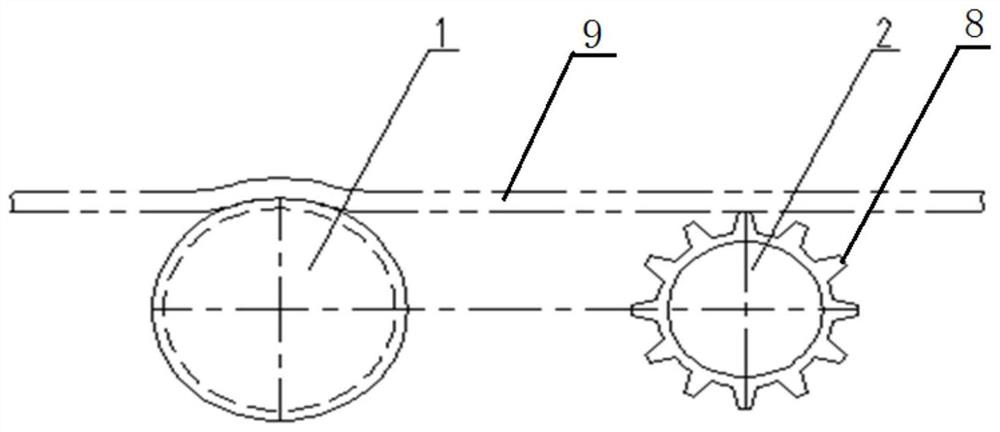 Special adhesive tape self-cleaning device for belt conveyor