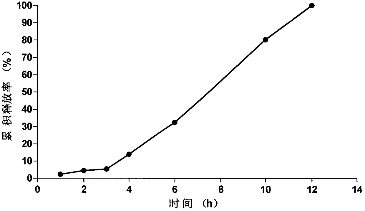 Isosorbide mononitrate microporous osmotic pump controlled-release preparation and preparation method thereof