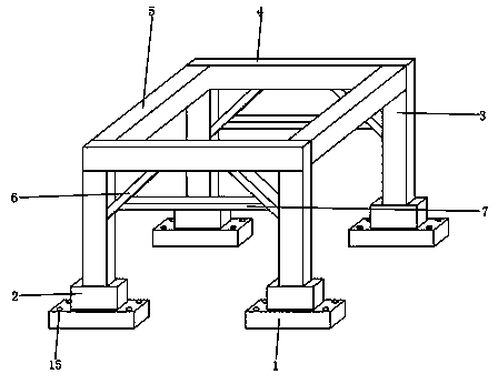 Novel anti-seismic steel structure