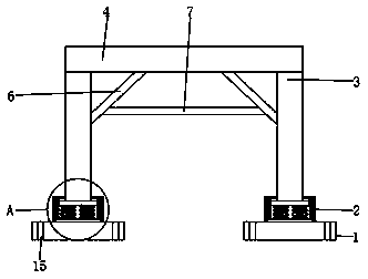 Novel anti-seismic steel structure