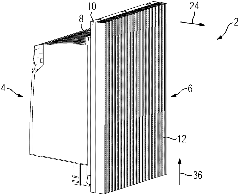 Coupling system between waste heat generating device and waste heat absorbing device