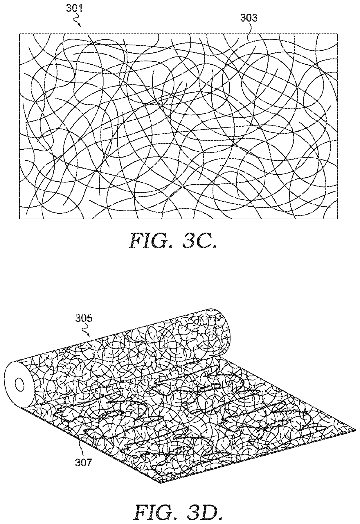 Fiber-Bound Engineered Materials Formed Using Zonal Scrims