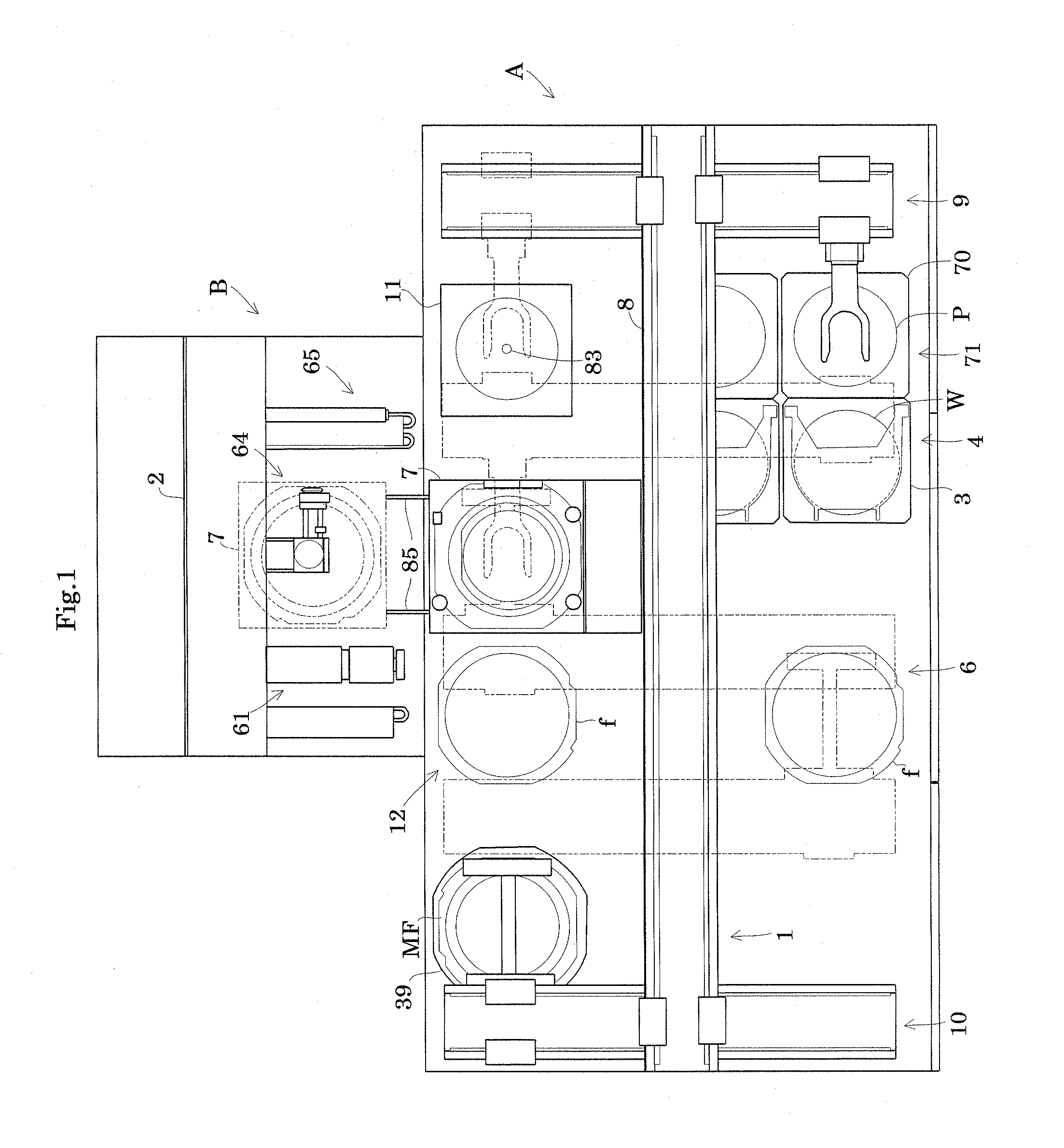 Workpiece transport method and workpiece transport device