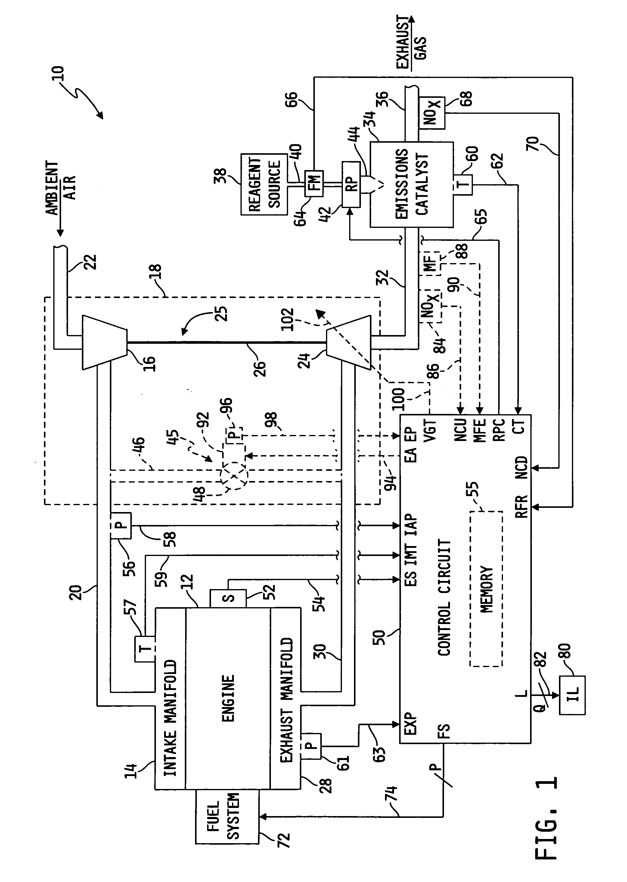 System for diagnosing reagent solution quality and emissions catalyst degradation