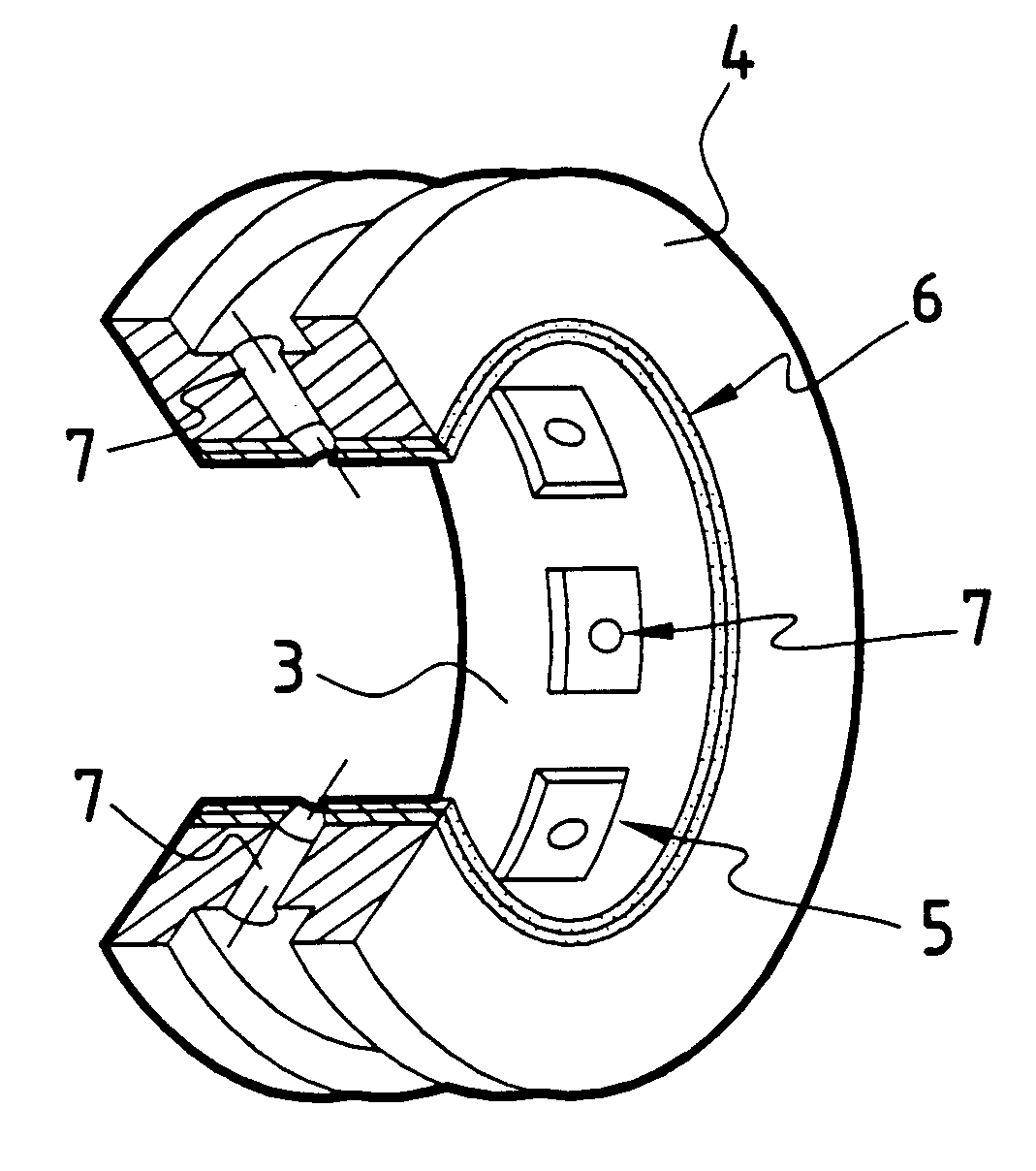 Cellular hydrostatic fluid bearing, and a method of making it