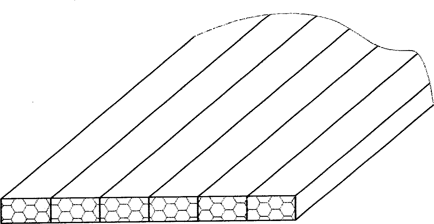 A process for manufacturing anti-crack bamboo plate