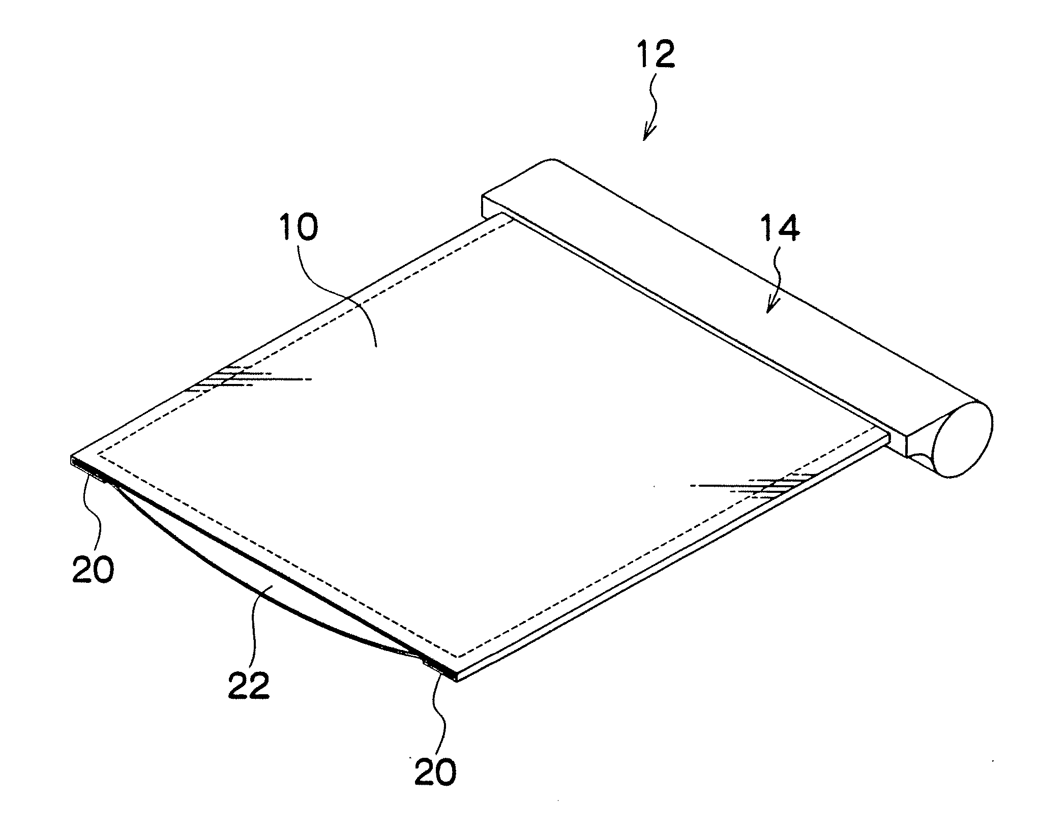 Display element, portable equipment and imaging device