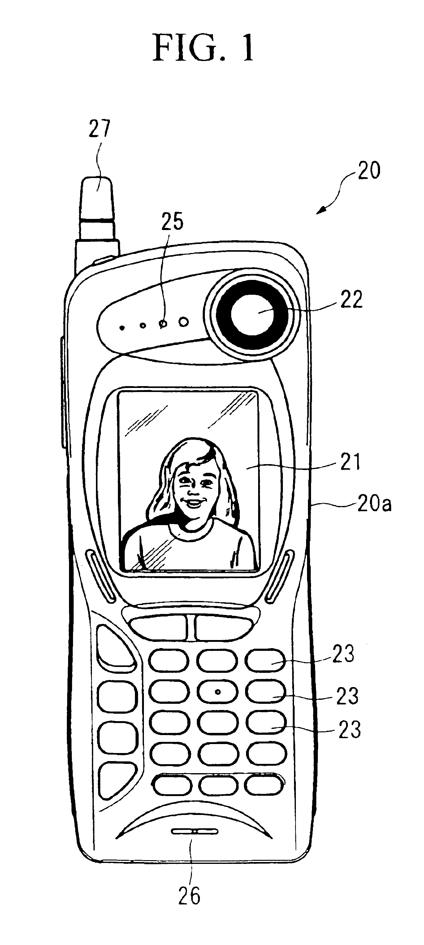 Visual telephone system using mobile communication terminal