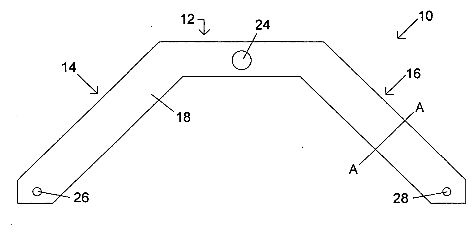 Front mounted hitch device and hitch alignment system