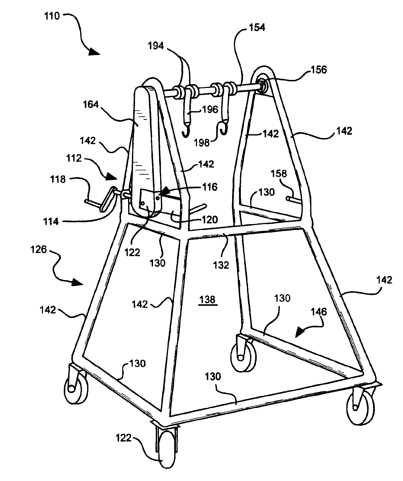 Mobile rehabilitative walker