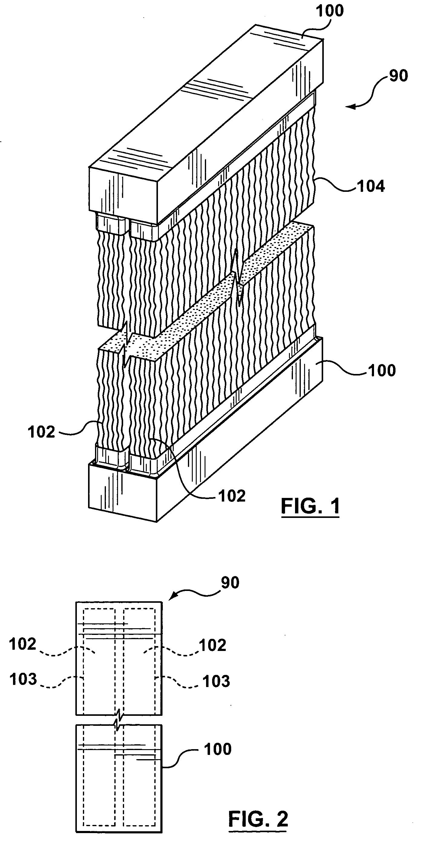 Membrane module having fiber breakage protection