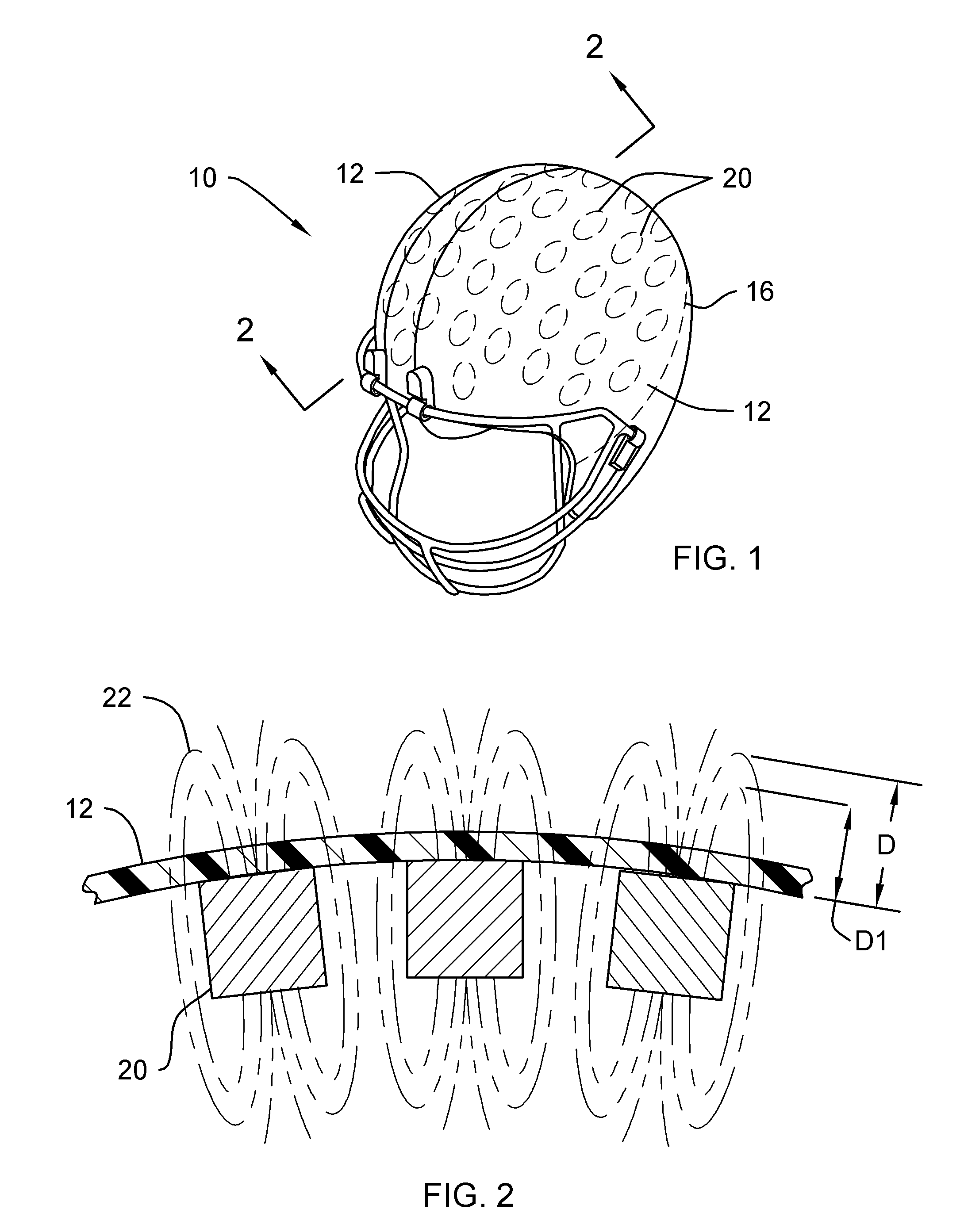 Magnetically repulsive sport equipment