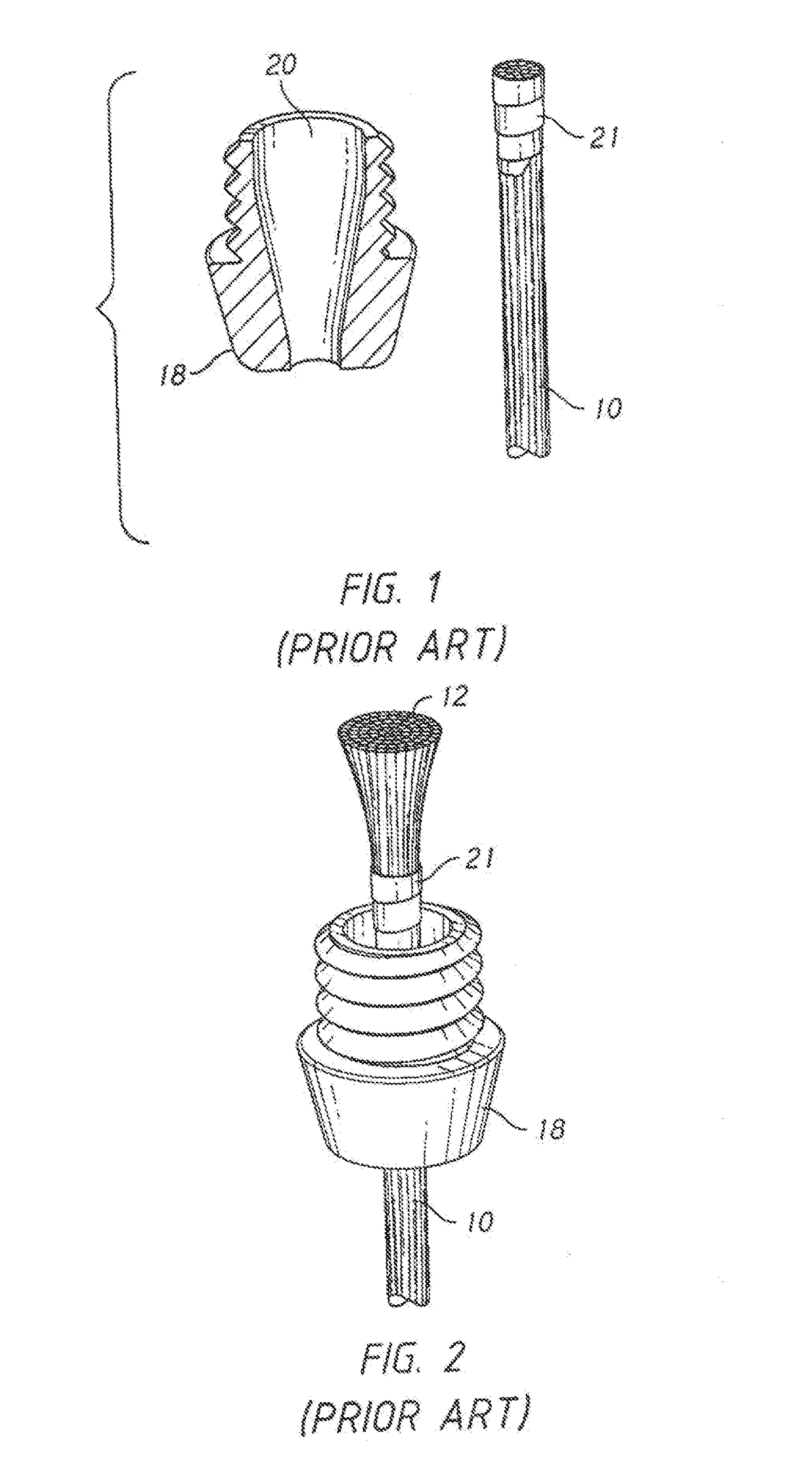 Inverted Injection Method of Affixing a Termination to a Tensile Member