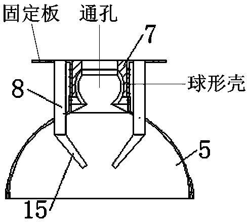 Dust recovery treatment device in process of aluminum profile processing