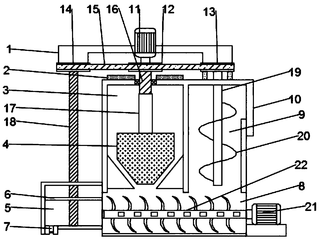 A rolling type material low temperature crushing equipment