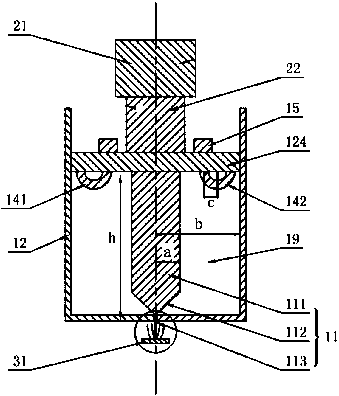 Continuous electric-control resonant cavity and control system thereof