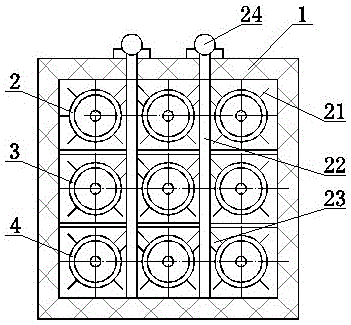 Linkage screw return type oil sand dry distillation process system