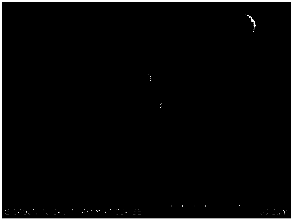 Ultrasonic wave and double complexing agent assisted Ce-Ni-Mo-P/Go chemical composite sedimentation layer and preparation method thereof