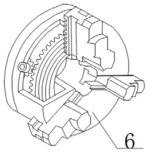 Commutator rotor processing device and application method thereof