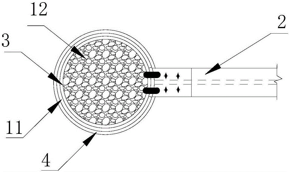 Coating-tube-binder steel-tube-recycled-concrete-column and steel-girder connecting joint and construction method