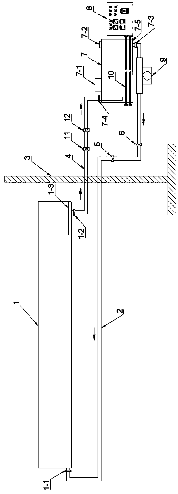 Transformer oil heating device and method for large fire test