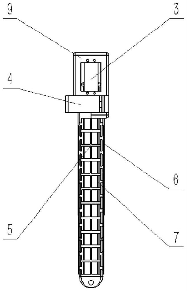 Linearly driven flexible gripper with variable rigidity and variable rigidity control method thereof