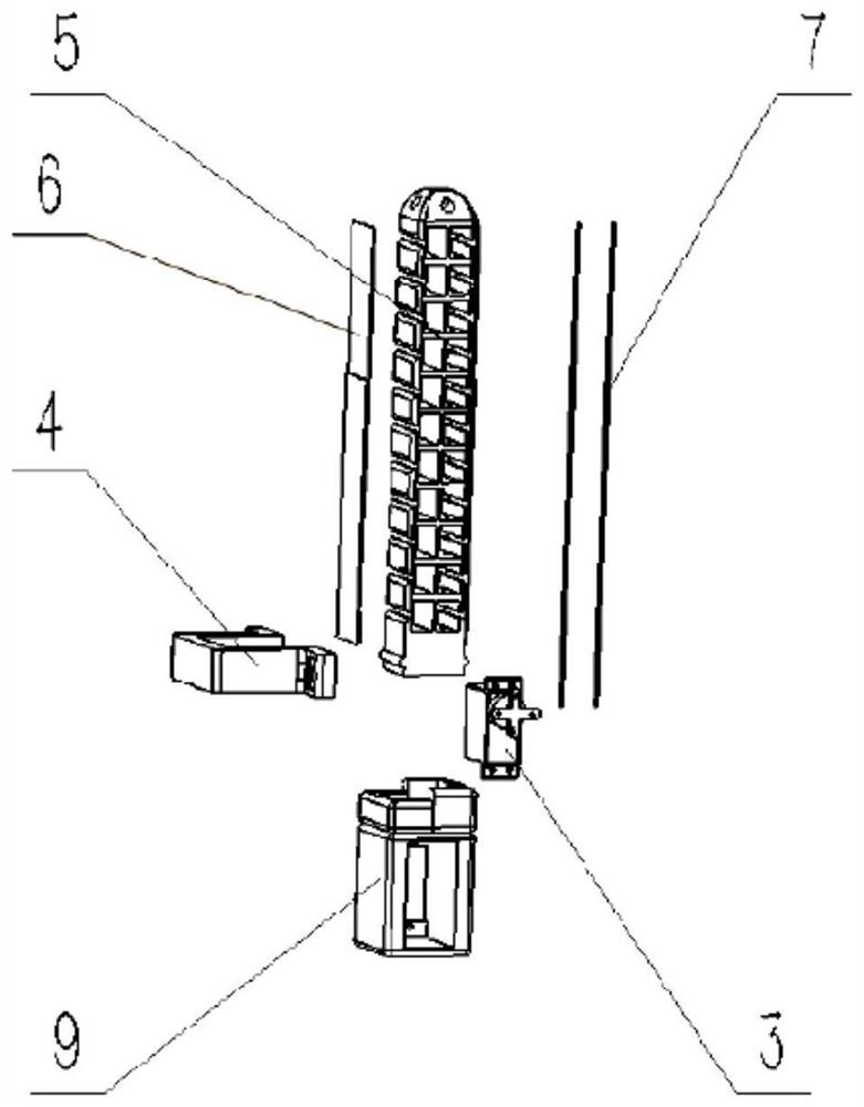 Linearly driven flexible gripper with variable rigidity and variable rigidity control method thereof