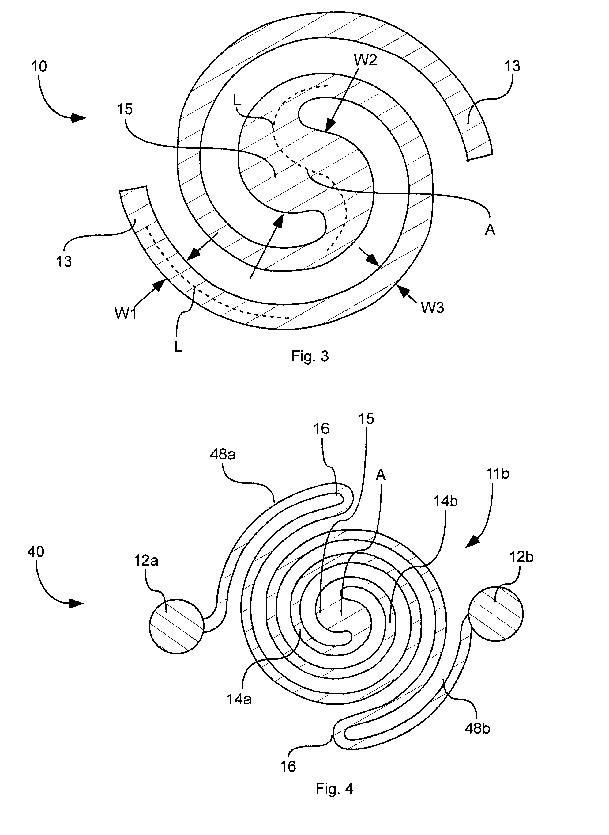 Resistively heated small planar filament