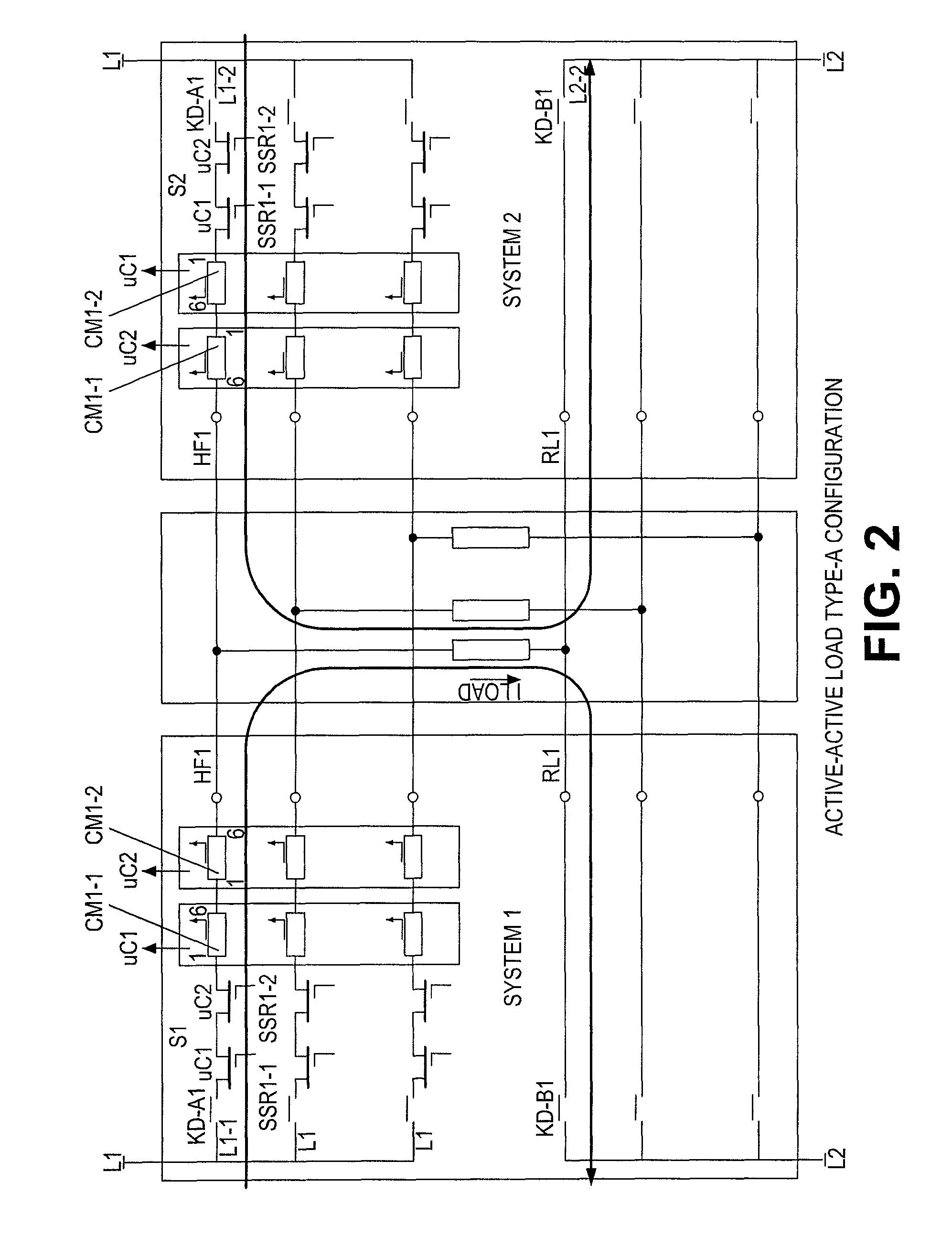 Railway signaling system with redundant controllers