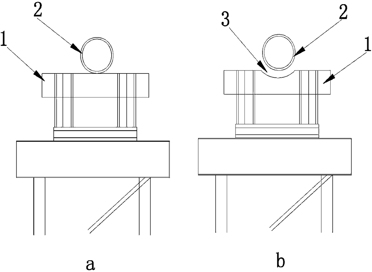 Support frame unloading method for truss structure