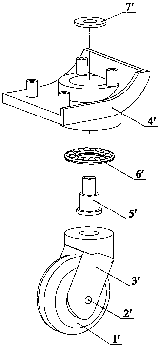 Full-automatic assembly equipment for universal wheel of bags and suitcases