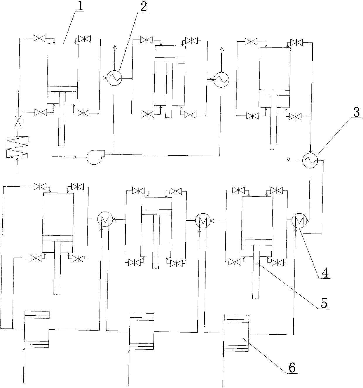 External combustion type engine and working principle thereof