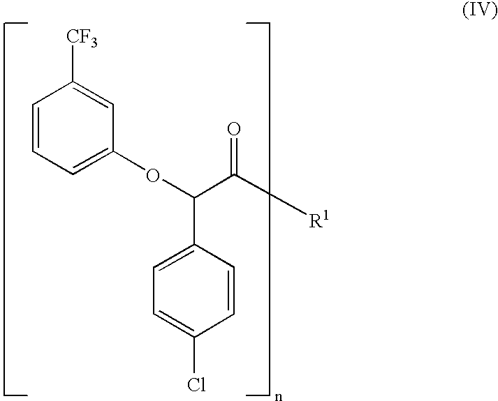 Process for the stereoselective preparation of (-)-halofenate and derivatives thereof